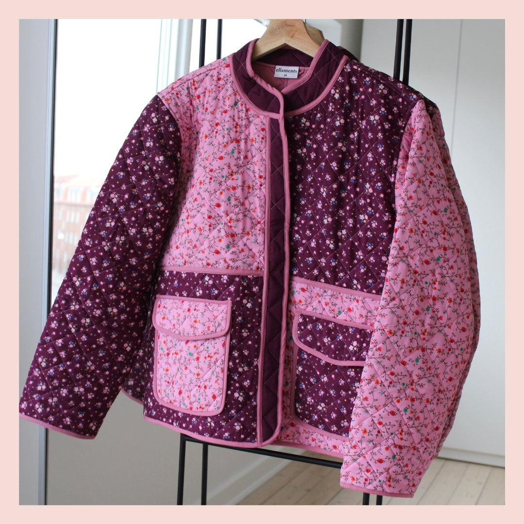 Quiltet jakke | Smukke quiltede jakker Shop hos Ellaments