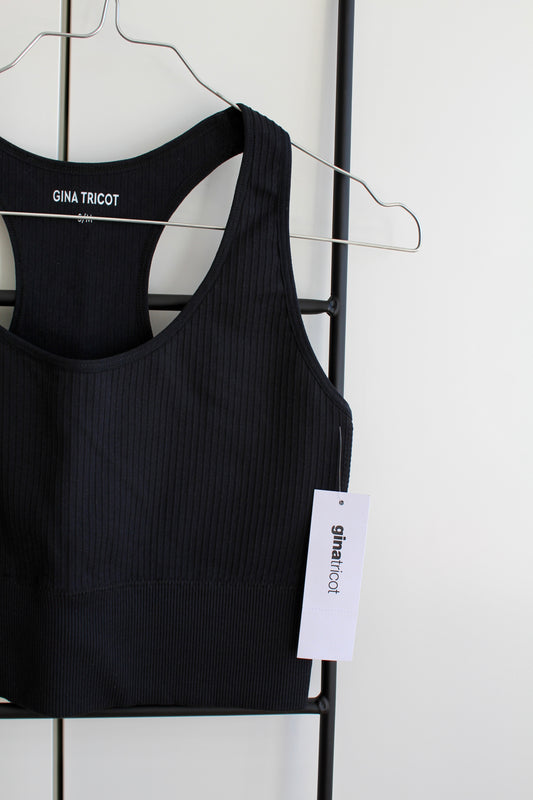 Seamless tanktop fra Gina Tricot - str. S/M