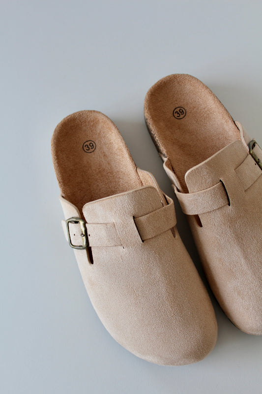 Liva mules beige