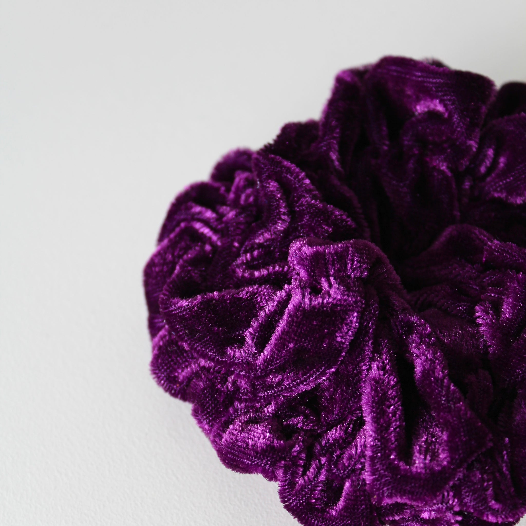 Line scrunchie - lilla