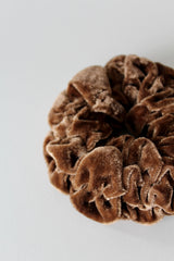 Line scrunchie - lysebrun