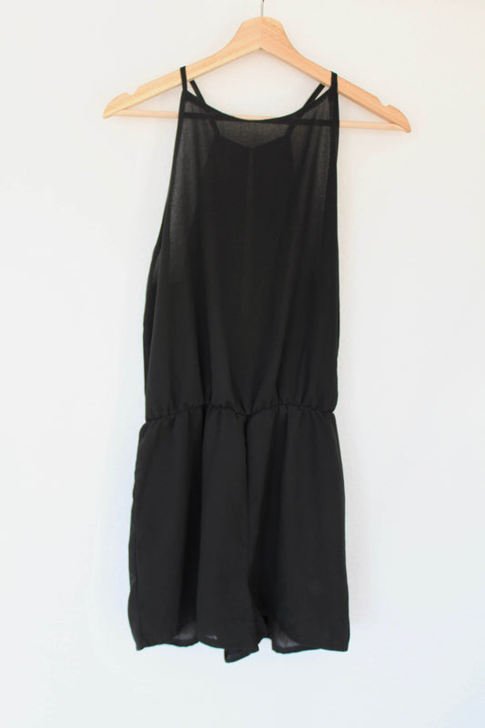 Sort jumpsuit - str. S/M