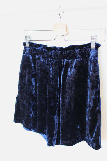 Shorts i velour fra H&M - str. 36