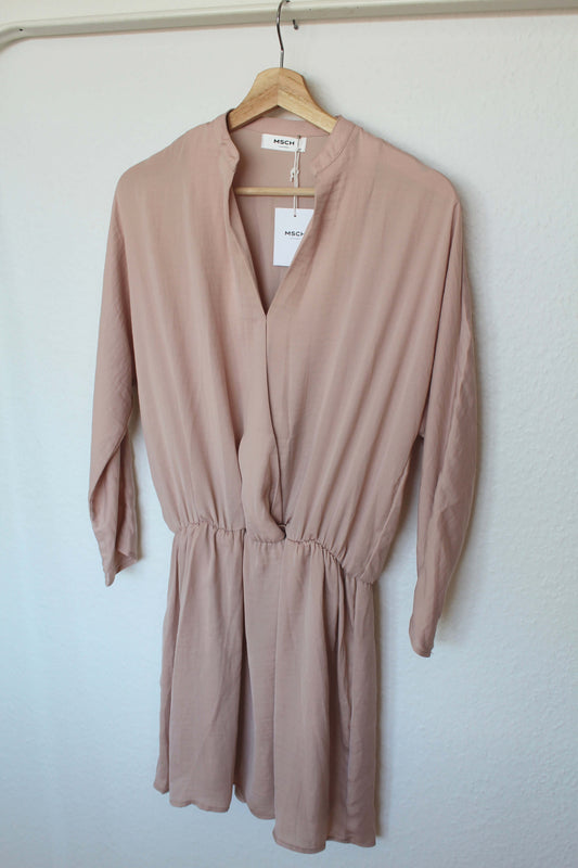 Ambre polysilk dress fra MSCH - str. XS