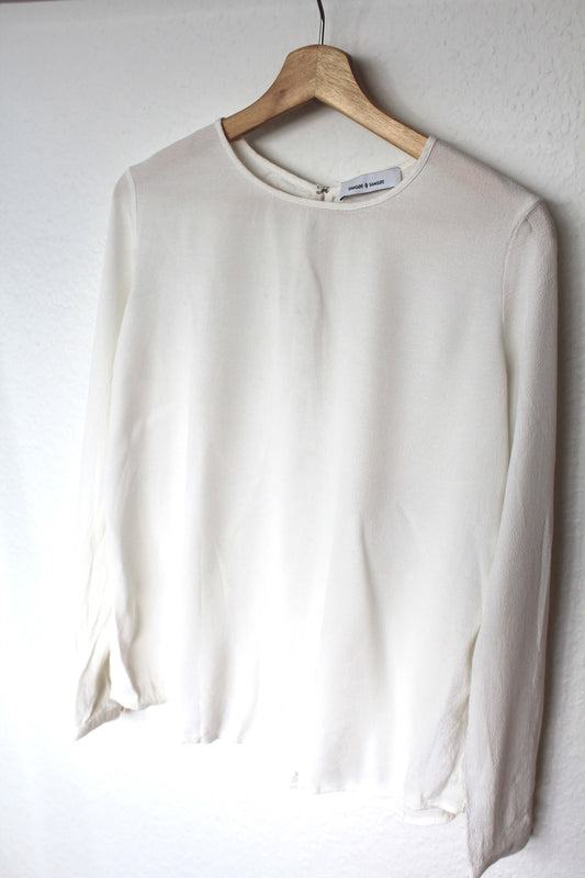 Theta blouse fra Samsøe Samsøe - str. XS (stor)