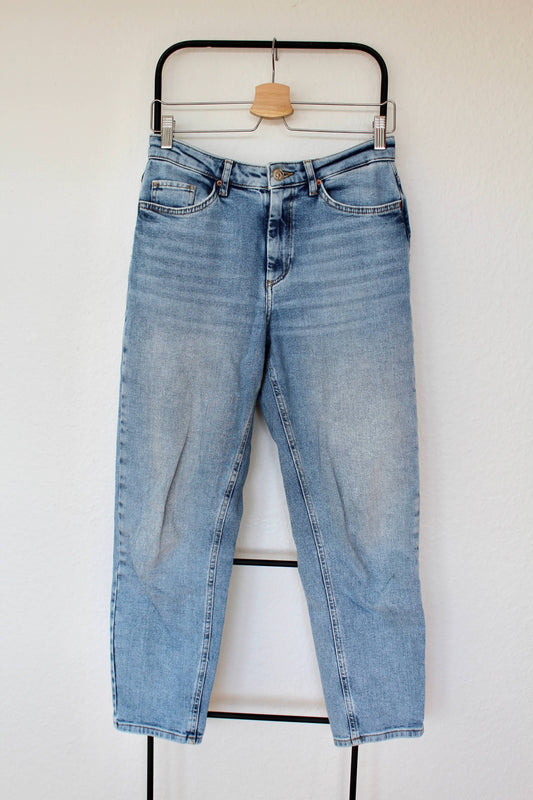 Veneda mom jeans fra Only - str. S